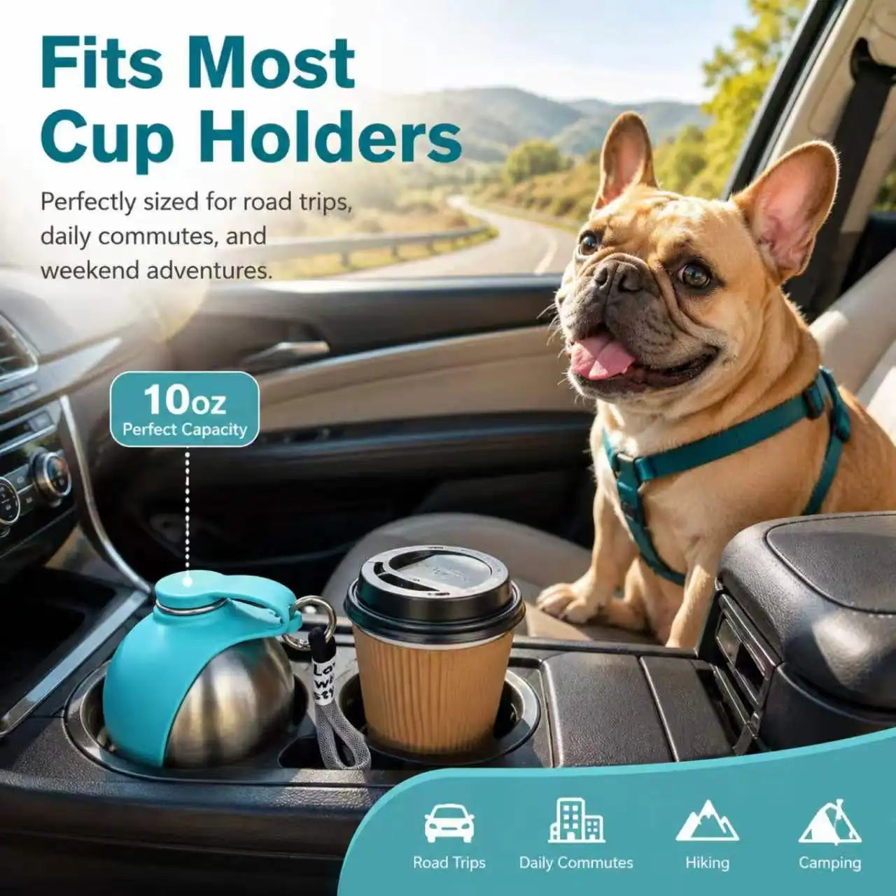 Portable Dog Water Bottle