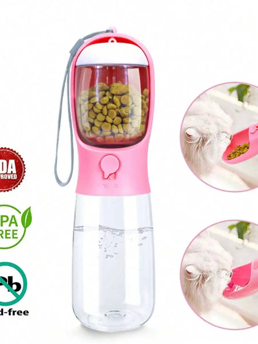 Travel Pet Water Bowl and Dispenser!