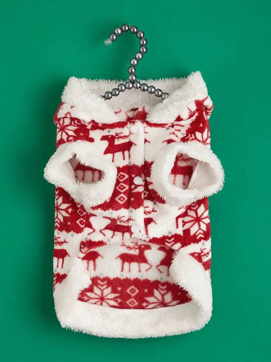 Festive Hoodie Sweatshirt for Cats or Doggies
