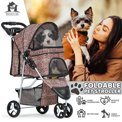3 Wheels Pet Stroller