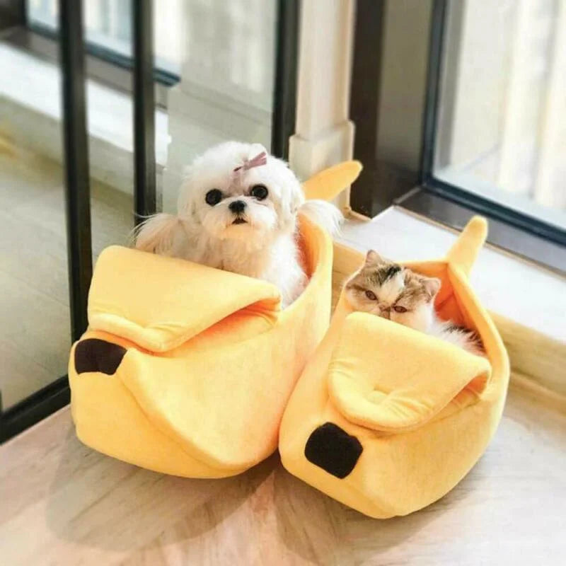 Cozy Banana Pet Bed House