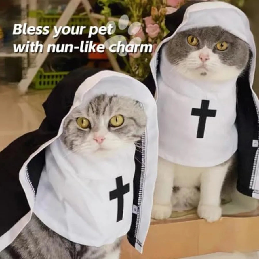 Cat or Doggie Costume Nun Dress