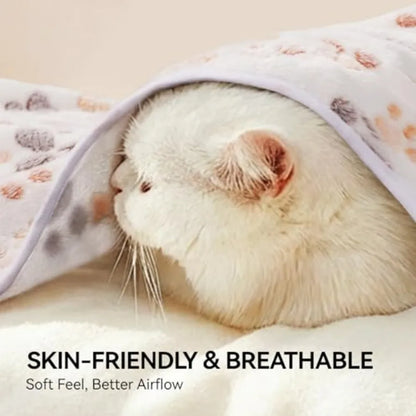 3 Fluffy Premium Pet Blankets for Small Pets