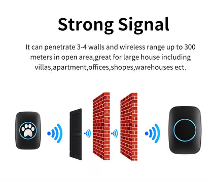 Touch Pet Doorbell for Cat or Dog Training
