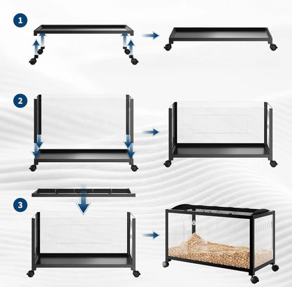 Chew-Proof Metal Hamster Cageble