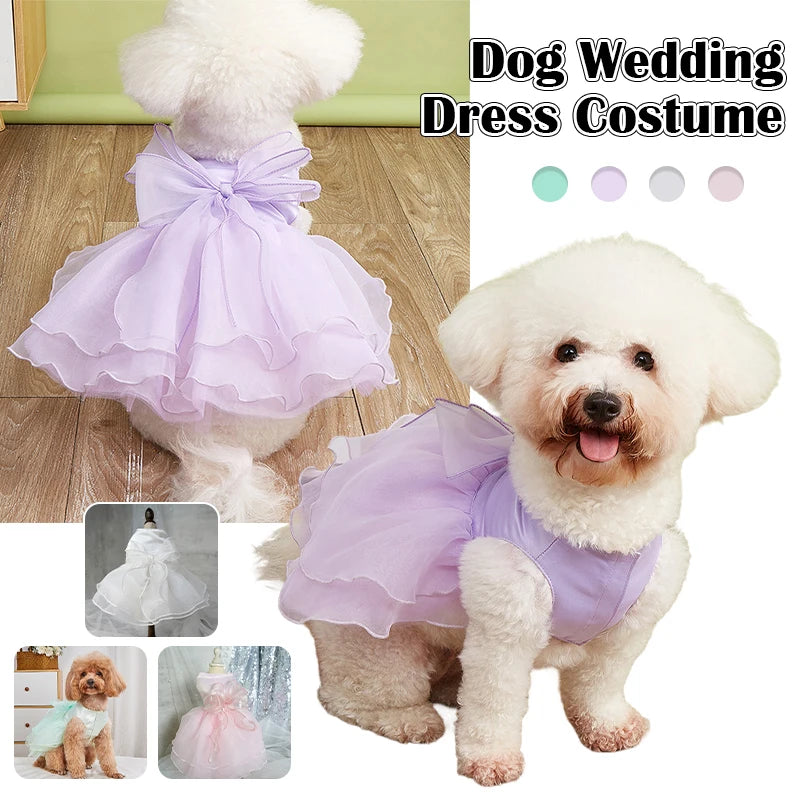 Party Princess Dresse for Small Pets