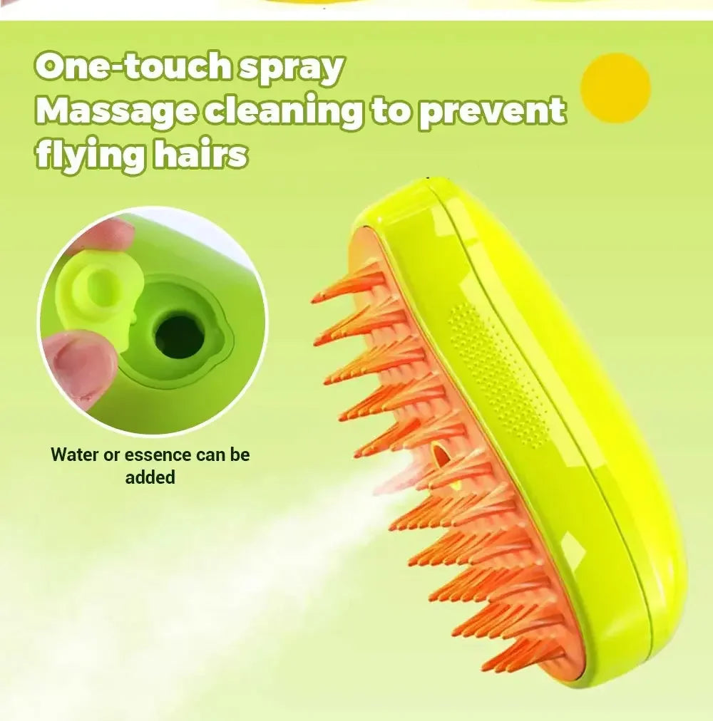 3-in-1 Massage Grooming Pet Brush