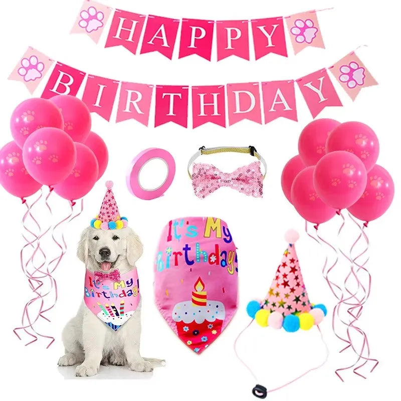 Pet Birthday Party Set