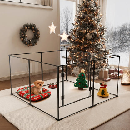 Clear Acrylic Pet Playpen