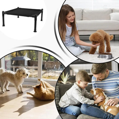 Portable Raised Cooling Comfort Pet Bed
