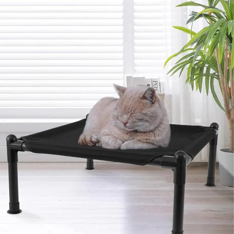 Portable Raised Cooling Comfort Pet Bed