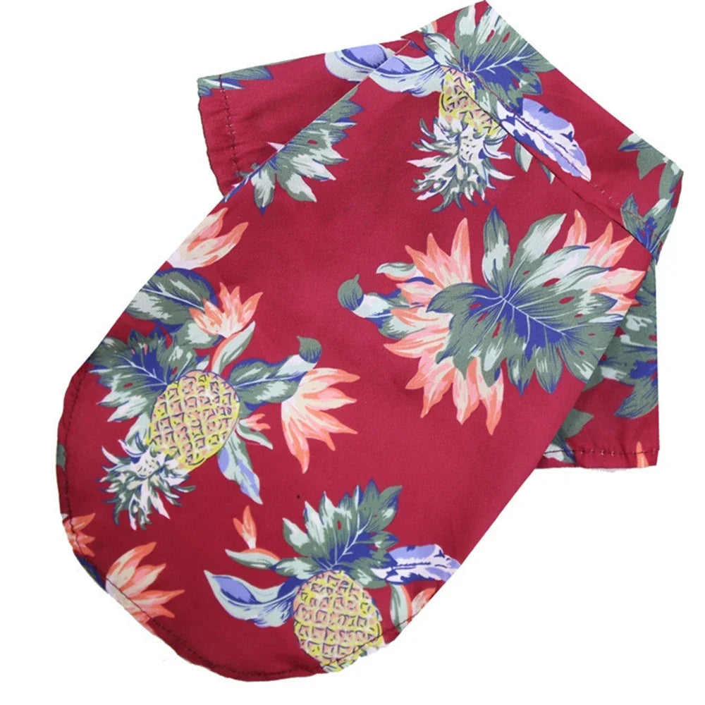 Beach Wear Hawaiian Pet Shirt