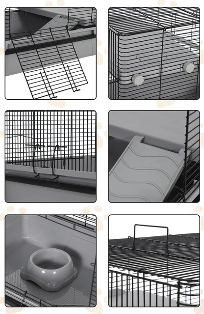 Small Pet Cage With Detachable Stand
