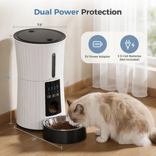 Automatic & Programmable Pet Food Dispenser
