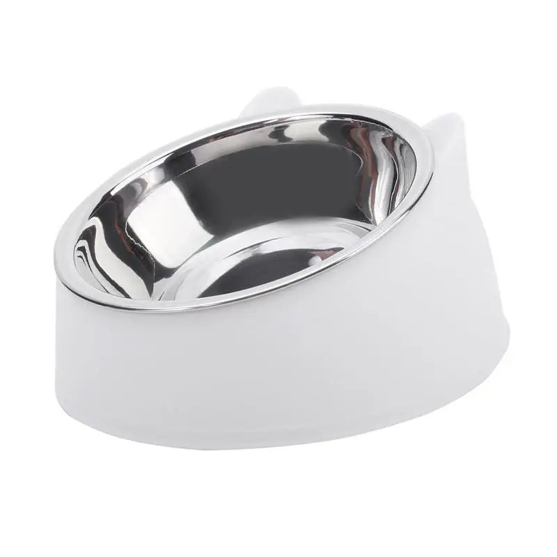 Cute Stainless Steel Pet Feeding Bowl