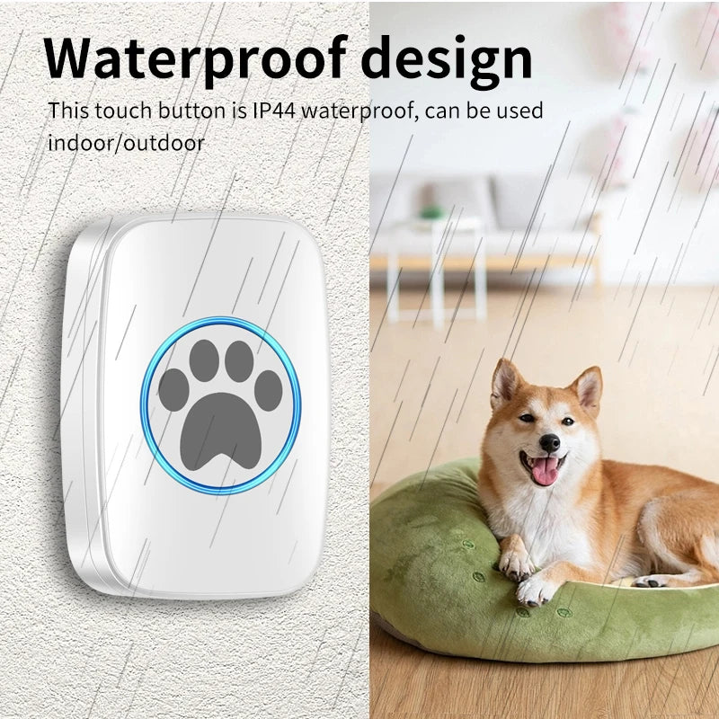 Touch Pet Doorbell for Cat or Dog Training