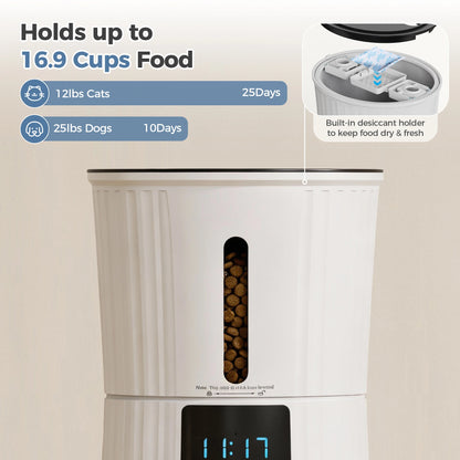 Automatic & Programmable Pet Food Dispenser