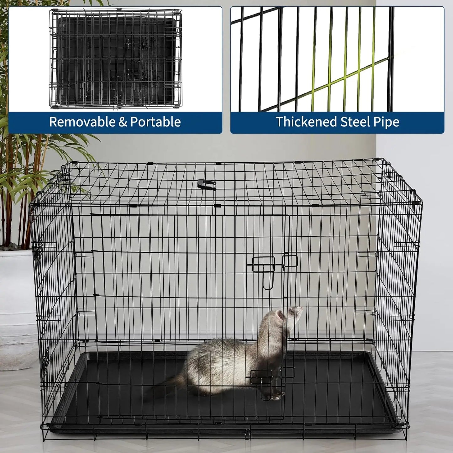 Portable Folding Pet Cage