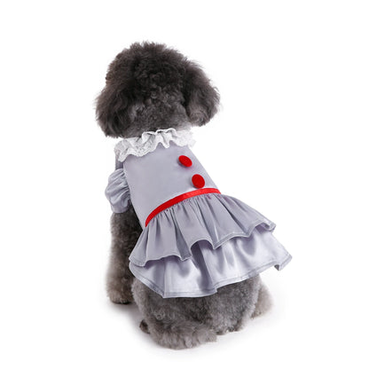 Cute Joker Dress for Cat or Doggie









Wizard Dog Clothes Witch Costume Devil Cosplay Stephen King's It dress
