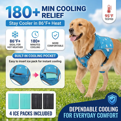 Dog Cooling Vest Harness
