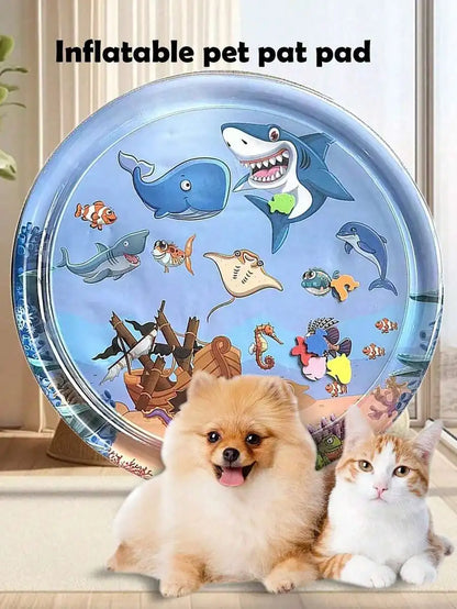 Inflatable Pet Water Play Mat