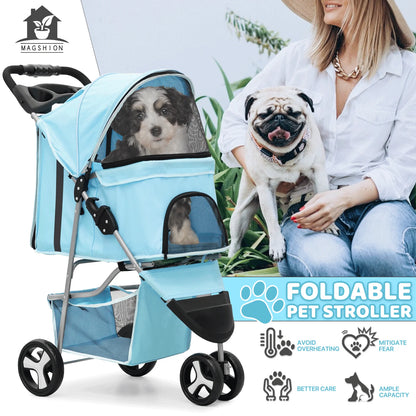 3 Wheels Pet Stroller