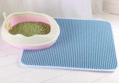 Litter Box Mat Non-slip Clean Pad