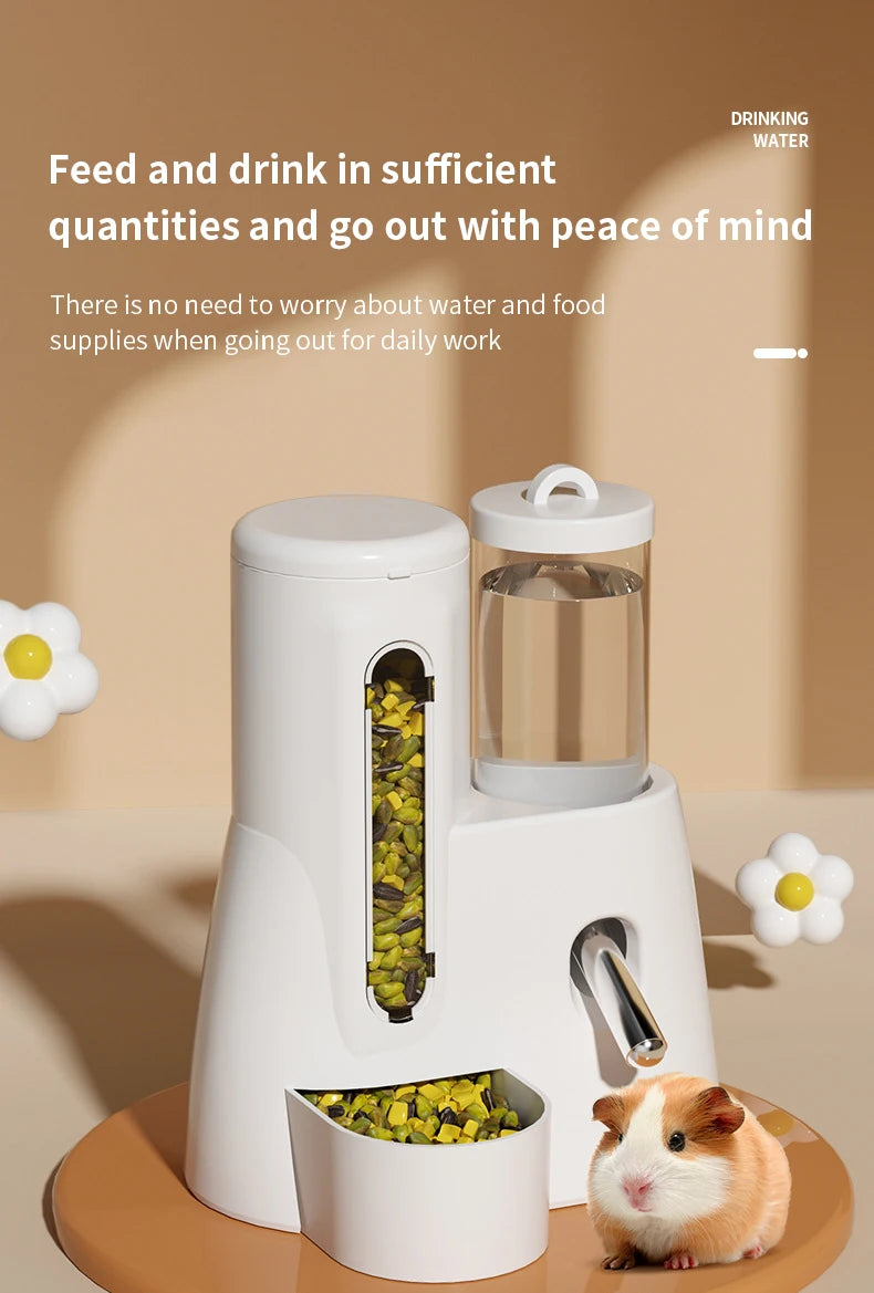 Hamster Automatic Feeding and Drinking Station