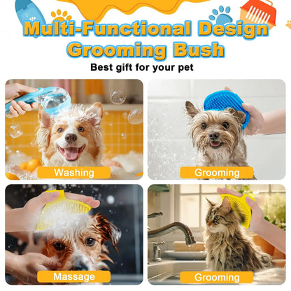 Multi-Use Pet Bath Brush