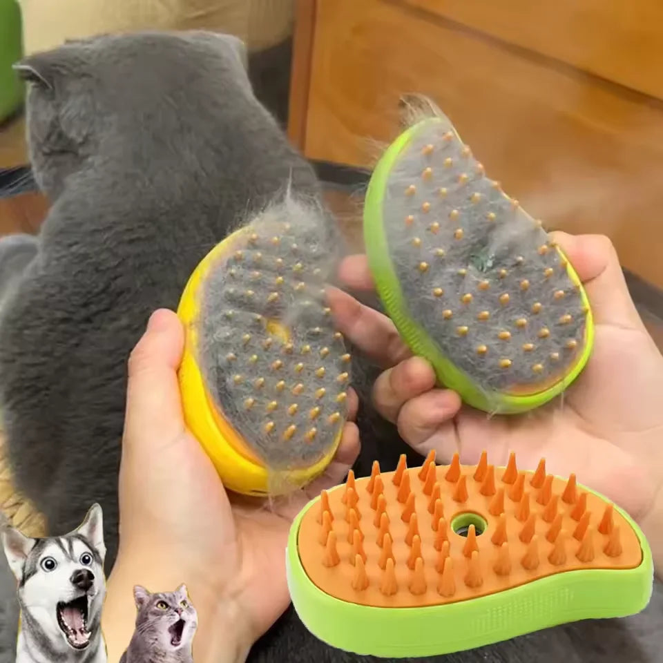 3-in-1 Massage Grooming Pet Brush