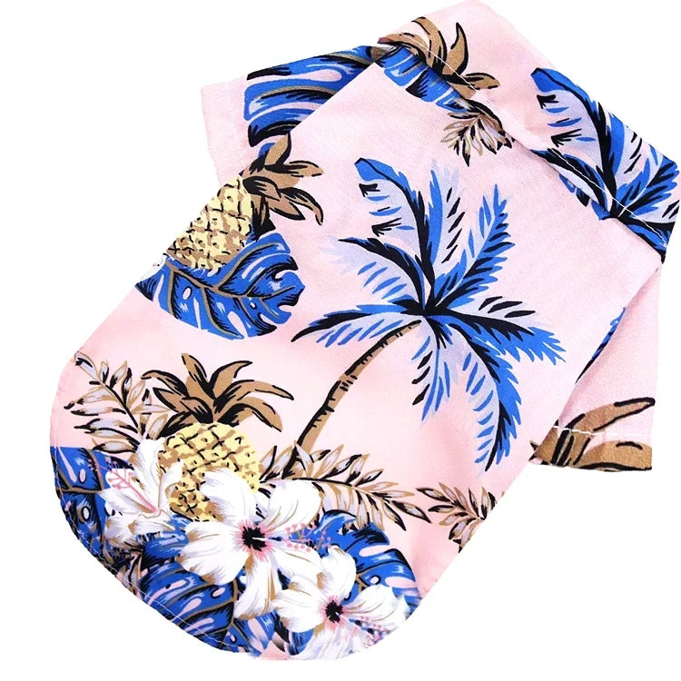 Hawaiian Style Pet Shirt