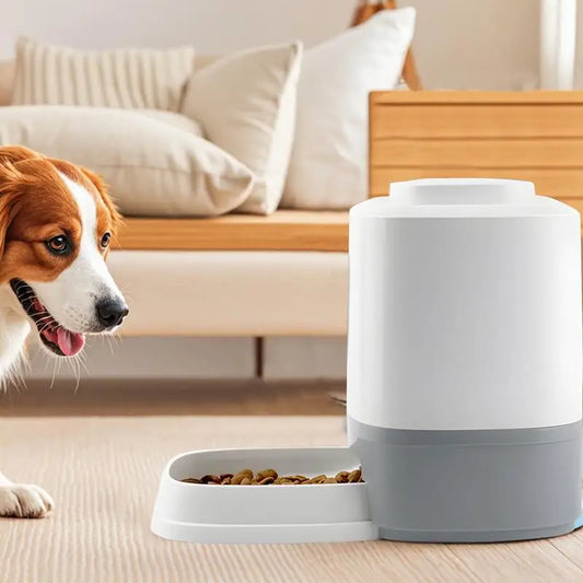 Automatic Pet Feeder With Bowl