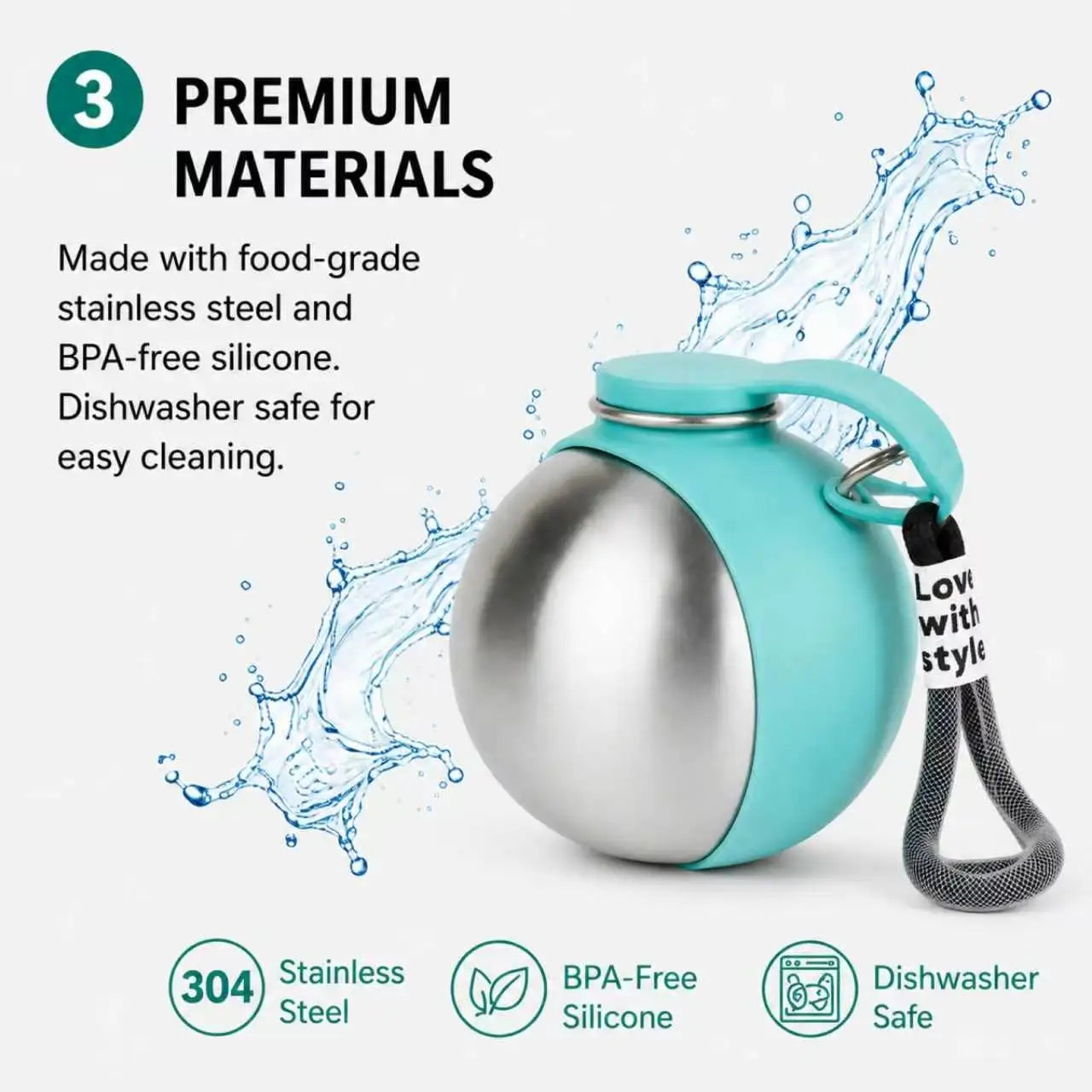 Portable Dog Water Bottle