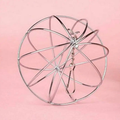 Safe Stainless Steel Round Sphere Food Dispenser