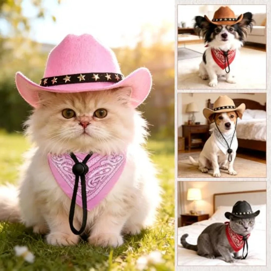 2-Piece Small Pet Cowgirl Costume