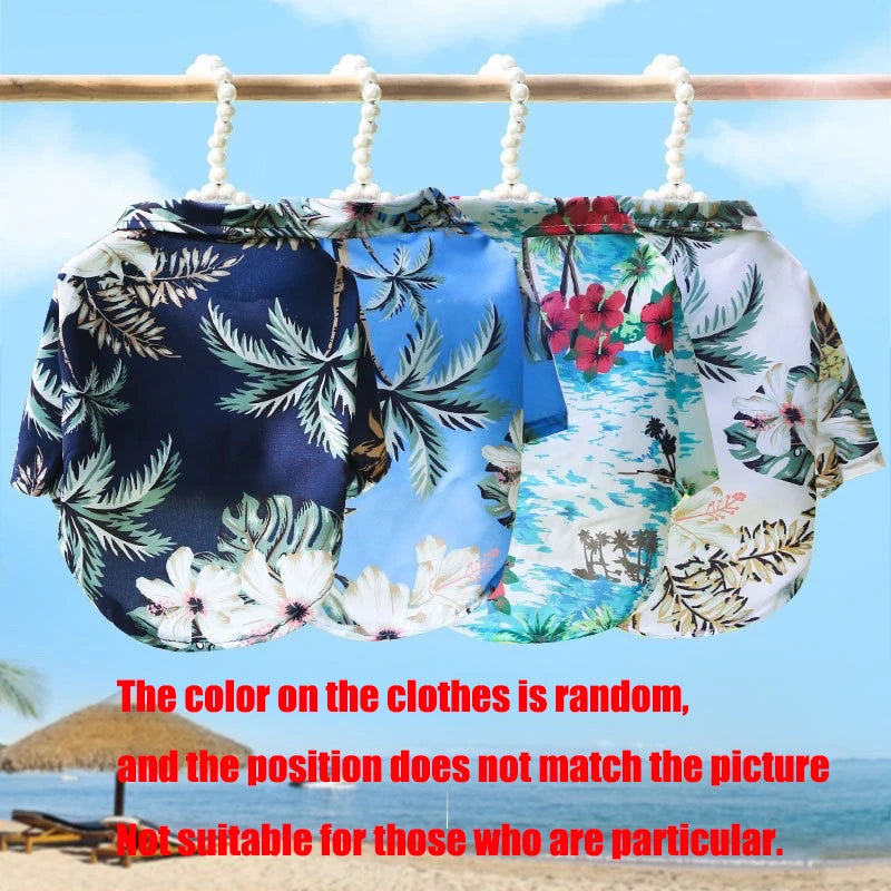 Hawaiian Style Pet Dog Shirt