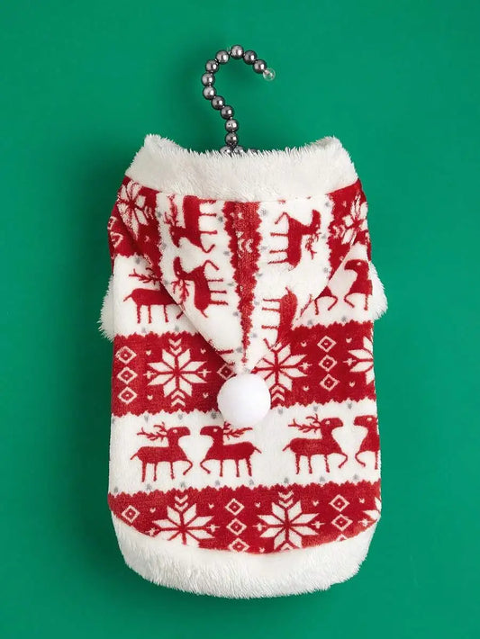 Festive Hoodie Sweatshirt for Cats or Doggies