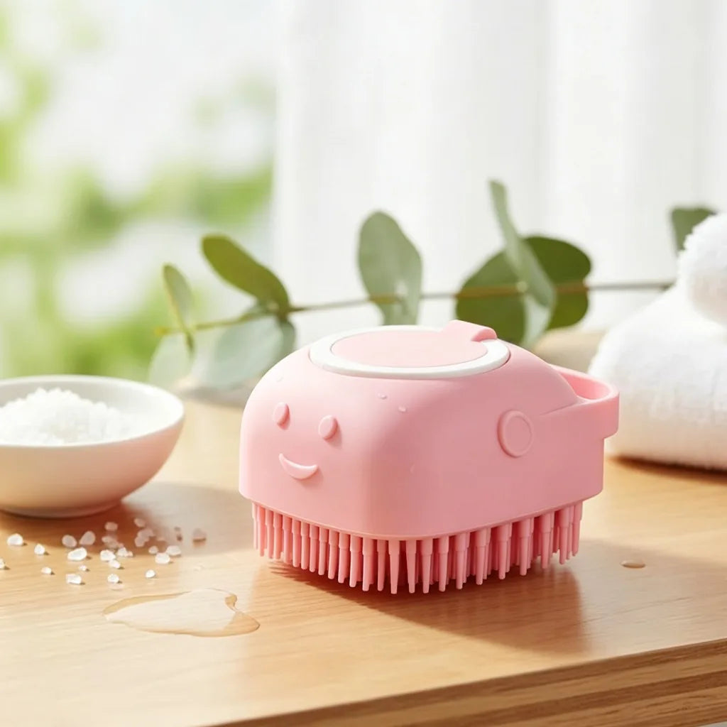 Silicone Bath Pet Brush
