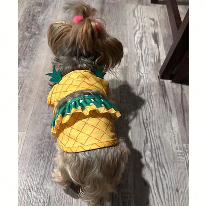 2-Piece Pineapple Pet Swimwear