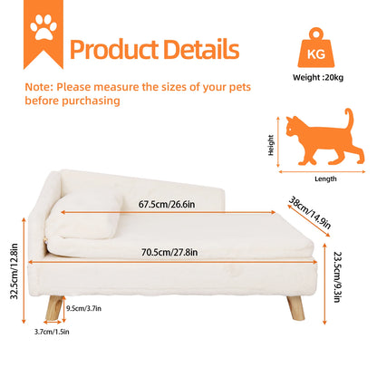 Luxury Elevated Pet Sofa Bed