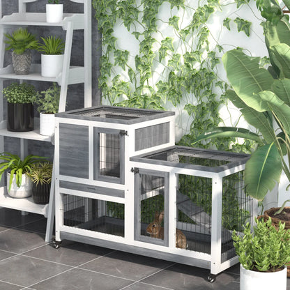 Elevated Indoor Small Animal Habitat