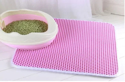 Litter Box Mat Non-slip Clean Pad